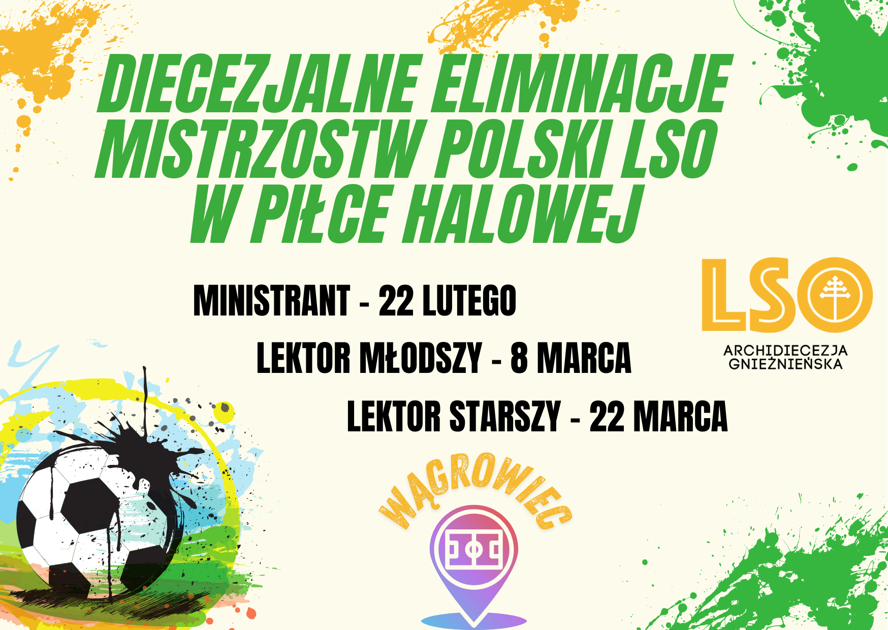 Zapisy na diecezjalne eliminacje Mistrzostw Polski