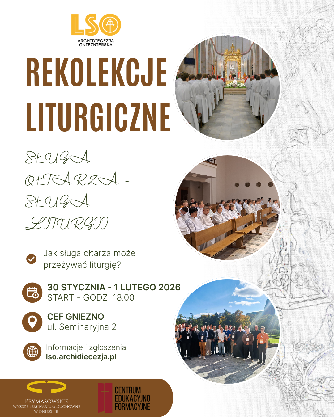 Rekolekcje liturgiczne - zaproszenie
